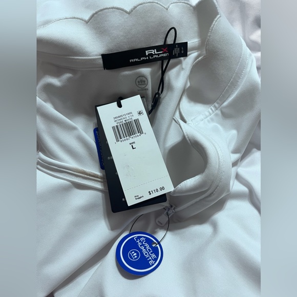 NWT Ralph Lauren White Wicking Sleeveless Shirt that goes with everything!! - Picture 11 of 11